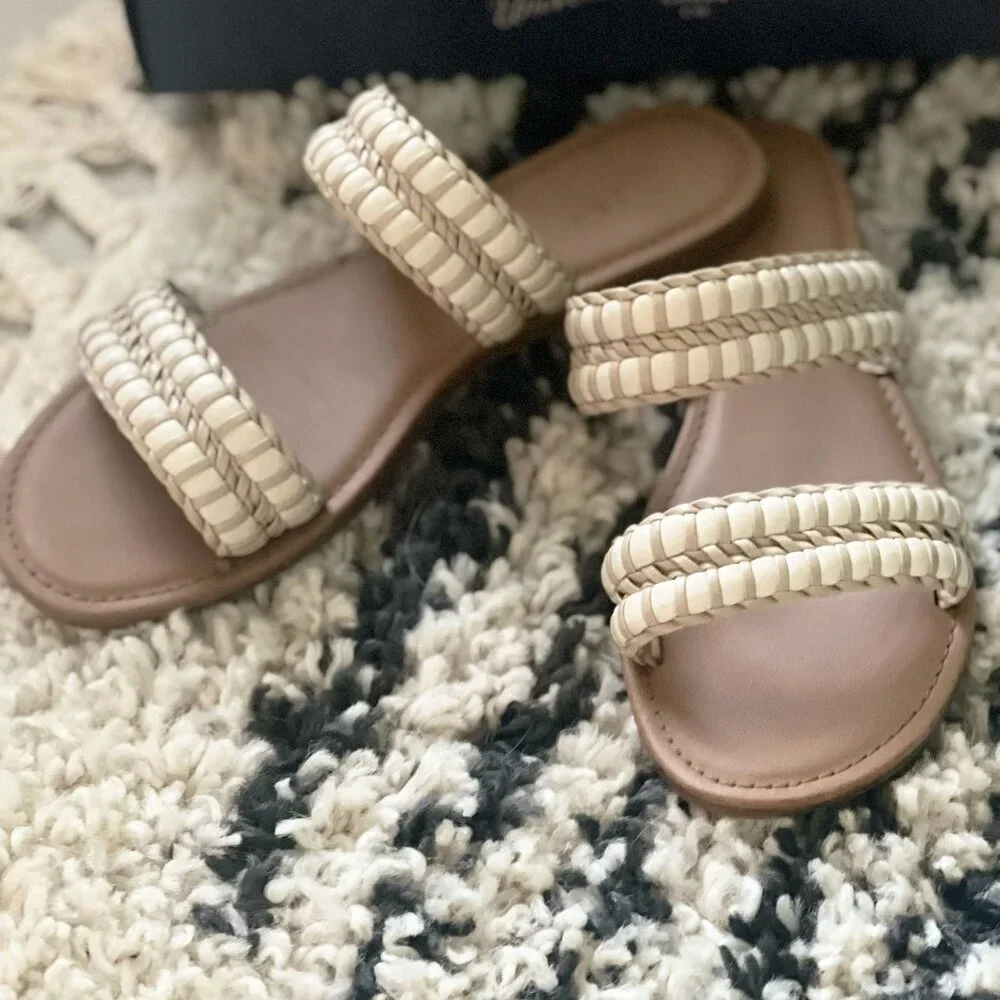 Universal Thread Braided Sandals - Picture 2 of 4